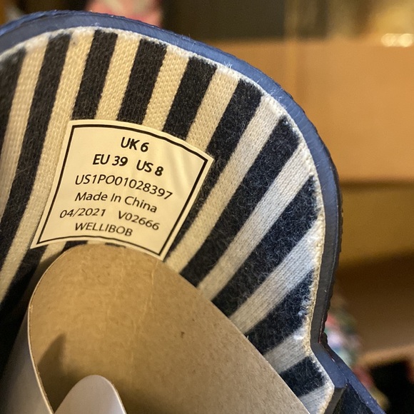 NWT JOULES floral rain boots various szs - Picture 8 of 9